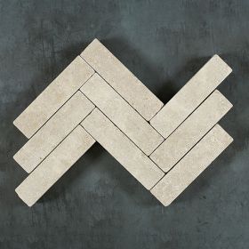 Antique Egyptian Beige Limestone Pavers - 200x50x40mm Sample