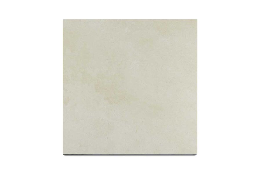 Overhead view of a Mint porcelain paving slab, showcasing its detailed texture and stone-like appearance.