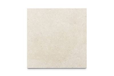 Single Acid Washed Egyptian Beige Limestone slab seen from above, showing texture and markings. Free UK delivery available.***
